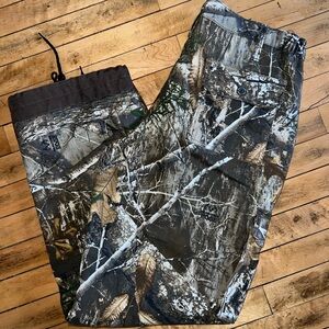 Realtree Women's Wide Leg Camo Pants - Brown, Green, Gray